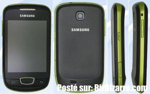 telephones Samsung S5570 Galaxy Mini 2011 NOUVEAU SAMSUNG GALAXY MINI S5570 (OFFICIEL), FICHE TECHNIQUE ET IMAGES