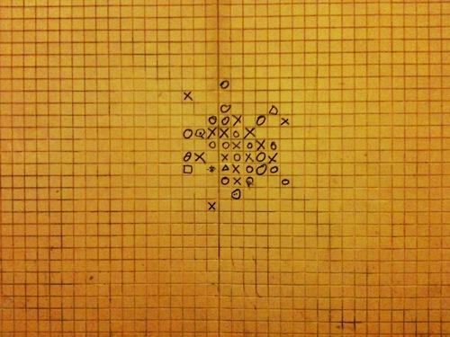 Puissance 4 XXL. Vu près du Morpion Machiavélique