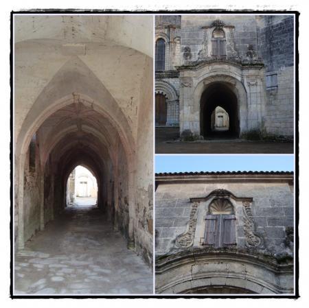 29 janvier 2011, l'abbaye et levillage de Bassac