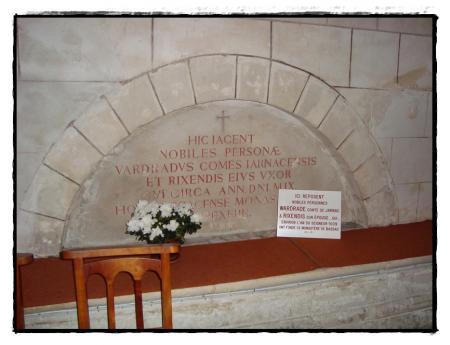 29 janvier 2011, l'abbaye et levillage de Bassac