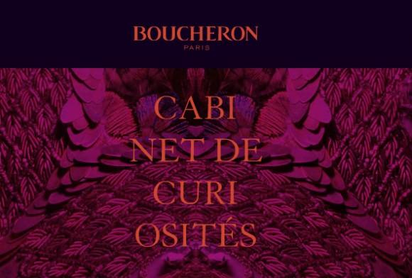 Boucheron le cabinet de curiosités