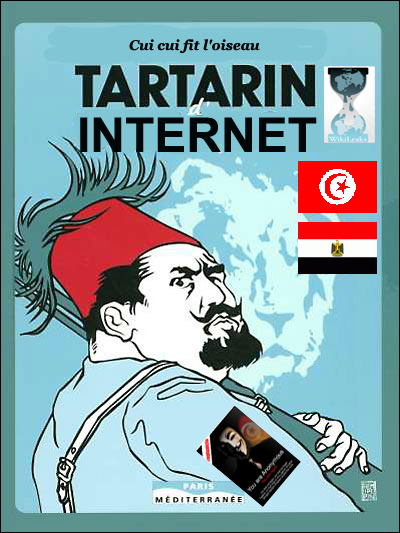 Nous, les Che Guevara du Web, les Lénine de l'Internet ! Dérision.