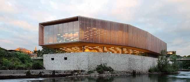 La médiathèque d'Oloron-Sainte-Marie - Pascale Guédot