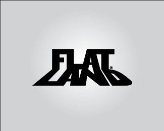 flat land typographic logo inspiration 50 logos qui font leur boulot à la lettre !