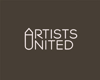 artists united typographic logo inspiration 50 logos qui font leur boulot à la lettre !