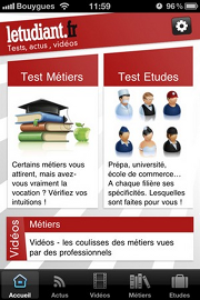 screen Test Métiers