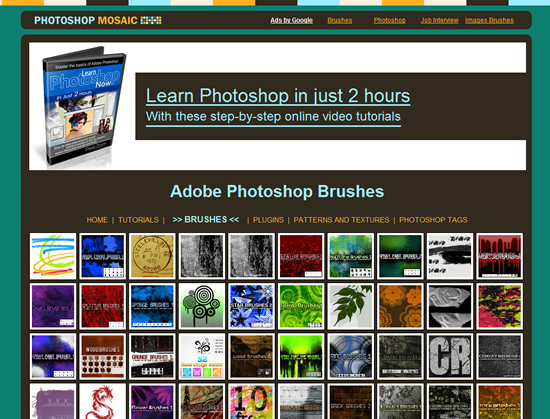 Photoshop: 15 site pour des Brushs gratuit…