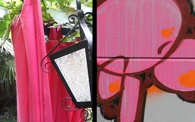 La cigogne aime le rose