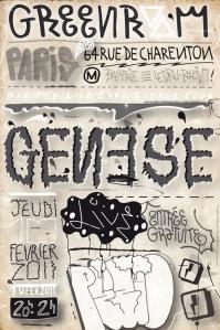 GENESE @ GREEN ROOM - Soirée Bar Green Room Paris