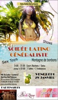 Soirée Latino Généraliste - Soirée Généraliste sporting club palaiseau