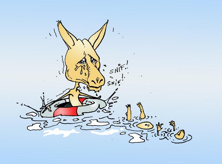 DESSIN DE PRESSE: Après les inondations de décembre