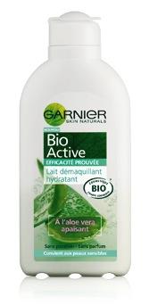 Test | Lait Demaquillant Bio active by Garnier