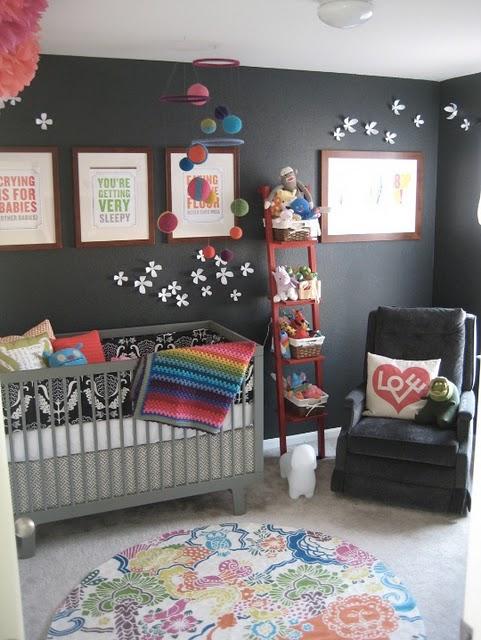 Le gris tendance dans la déco des chambres d'enfant