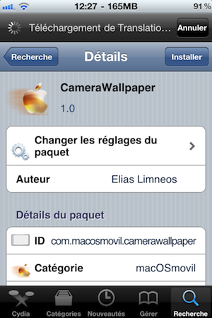 photo 1 CameraWallpaper disponible ! L’appareil photo en fond d’écran