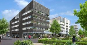 Le projet de Kaufman et Broad, réalisé par l'architecte catalan Josep Lluis Mateo, sera la nouvelle signature de l'entrée d'Andromède à Blagnac, à partir de début 2013.