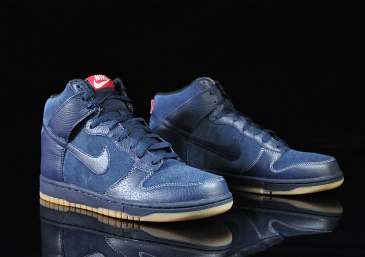 Nike Dunk High Obsidian Black Gum Medium Brown 03 Nike Dunk High Leather Pack “Be True To Your Street” 