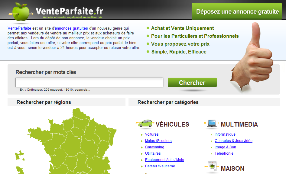 Un site de petites annonces pas comme les autres…