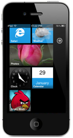 Tuto: Installer un theme Windows Phone 7 sur votre iPhone/iPod.