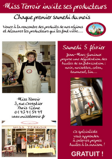 Dégustation chez Miss Terroir