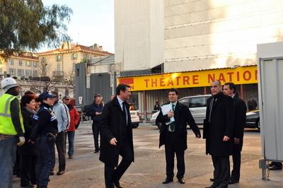 CHRISTIAN ESTROSI LANCE LA DEMOLITION DE LA GARE ROUTIERE A NICE