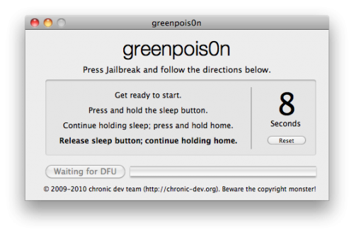 [Tutoriel] Jailbreaker votre iPhone avec Greenpois0n RC5 (Mac)