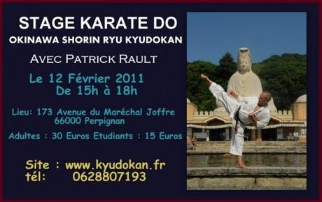 Buzz : Stage de Karate Do Shorin Ryu Perpignan
