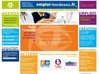 La Maison de l’emploi de Bordeaux communique sur le web