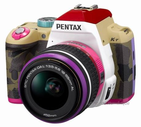Le Pentax K-r Bonnie P, la version « haute en couleur »