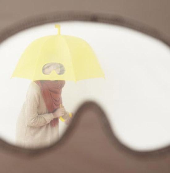 Parapluie lunettes