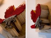 Sculptures allumettes