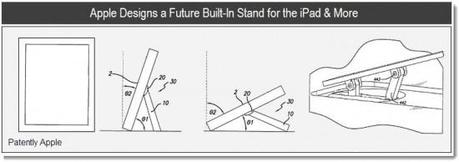 Stylet et support intégré à l’iPad, nouveaux brevets Apple