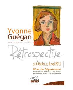 Rétrospective Yvonne Guégan au Conseil général de l’Orne