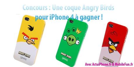 iConcours : Gagner une coque Angry Birds pour iPhone 4 !