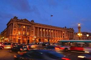 L'hôtel de la Marine, place de la Concorde à Paris
