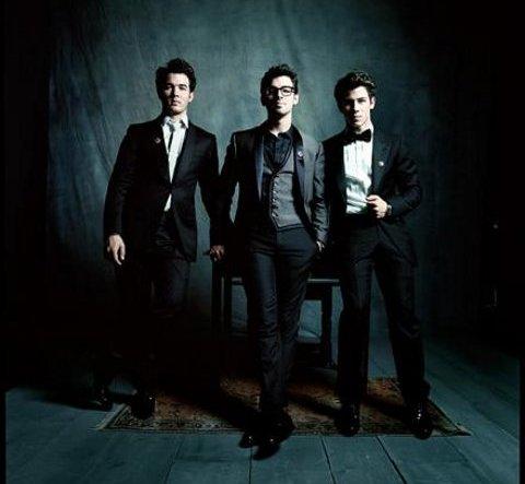 Jonas Brothers ... trop classes pour leur shooting