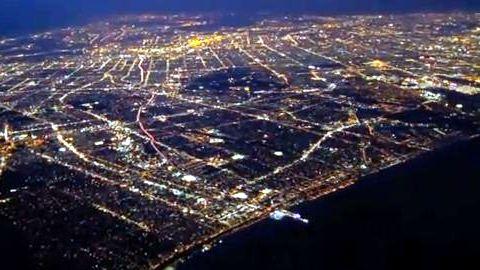 Vivez un sublime atterrissage davion à Los Angeles en vidéo