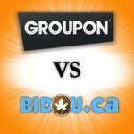 Bidou.ca vs Groupon.com