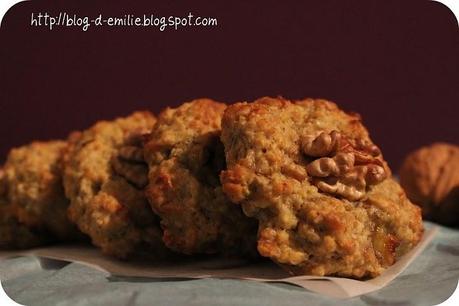 Cookies bananes, noix et rhum