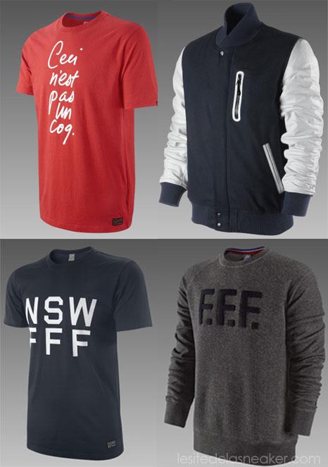 nike fff collection apparel nikestore Nike x Fédération Française de Football Collection NSW disponible en ligne
