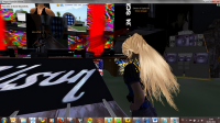 Mon avatar a fait son premier concert en monde virtuel avec Miss Ofely et Cattleg