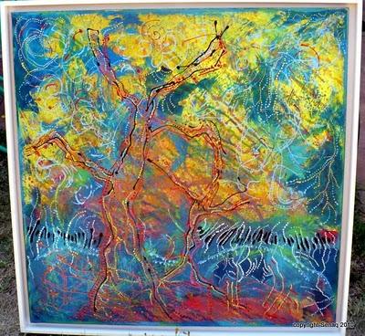 11041: remise de l'oeuvre au service de Maître Labarbe le 04/02/11: ART TOULOUSE 2011