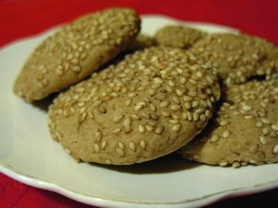palets au sésame pour une carte postale libanaise