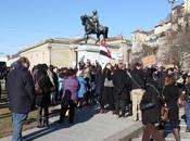 Manifestation soutien avec peuple égyptien
