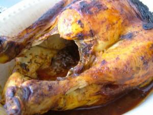 Poulet paprika/tomate cuisson sac de cuisson