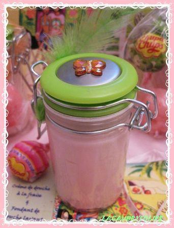 Ma crème de douche à la fraise du swap SUMMER OF LOVE SWAP_SUMMER_LOVE_2