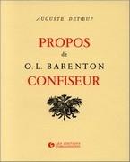 Auguste Detoeuf – Propos de O.L. Barenton, confiseur