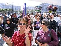 San Francisco se mobilise contre Moubarak