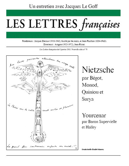 N°78 – Les Lettres Françaises du 5 janvier 2011