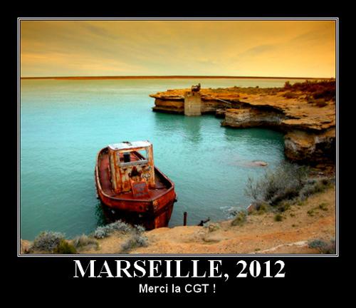Port de Marseille en 2012 : merci la CGT