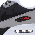 nike air max 90 black grey white red suede jd 01 150x150 Nike Air Max 90 Grey Black Red 